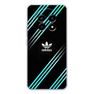 Чохли Адидас для Realme 13 Pro Plus (AlphaPrint) (Адідас з полосами)