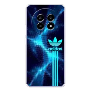 Чехлы Адидас для Realme 13 Pro (AlphaPrint) (Синий Адидас)