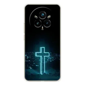 Чехол для Realme 14 Pro 5G (AlphaPrint) - (Христианские)