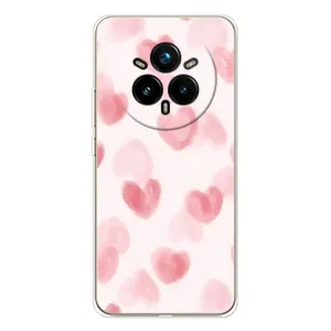 Чехол с розовым рисунком для Realme 14 Pro 5G