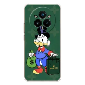 Чехли для Realme 14 Pro Plus - Скрудж МакДак Louis Vuitton (PREMIUMPrint) (Богата Утка)