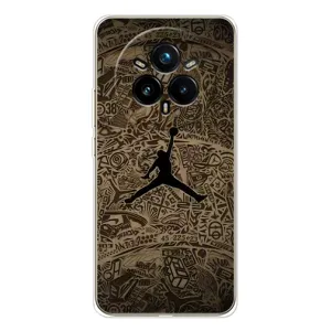Чохли для Realme 14 Pro Plus - з картинкою JORDAN (AlphaPrint) (Logo Jordan)
