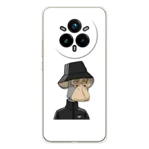 Чохли з Мавпами NFT для Realme 14 Pro (AlphaPrint) (мавпа NFT Adidas)