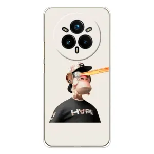 Чохли з Мавпами NFT для Realme 14 Pro (AlphaPrint) (мавпа NFT в окулярах)