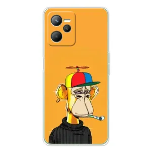 Чохли з Мавпами NFT для Realme 14 (AlphaPrint) (Нудна мавпа NFT)