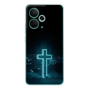 Християнські Чохли для Realme 14T (AlphaPrint) (Хрест і місто)