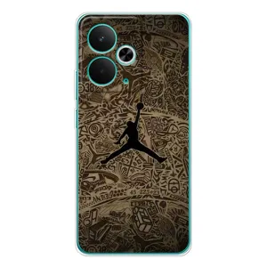 Чохли для Realme 14T - з картинкою JORDAN (AlphaPrint) (Logo Jordan)