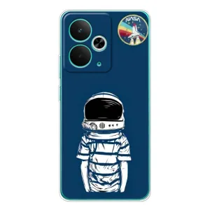 Чохол NASA для Realme 14T (AlphaPrint) (Хлопчик в шоломі)