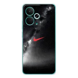 Чохол для Realme 14T - з принтом Найк (AlphaPrint) (Найк червоний)