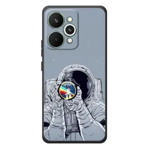 Чохол NASA для RealMe 15 Pro (AlphaPrint) (Космонавт фото)