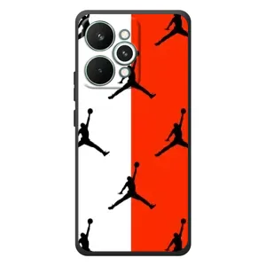 Чохли для RealMe 15 Pro - з картинкою JORDAN (AlphaPrint) (Лого Джордан)