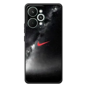 Чохол для RealMe 15 Pro - з принтом Найк (AlphaPrint) (Найк червоний)