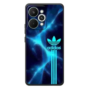 Чохли Адидас для RealMe 15 Pro (AlphaPrint) (Синій Адідас)