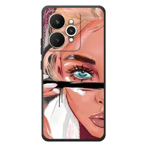 Чехол с печатью для Realme 15 - (Мода) (AlphaPrint)
