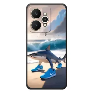 Чехол с мемом Тралалело тралала на Realme 15