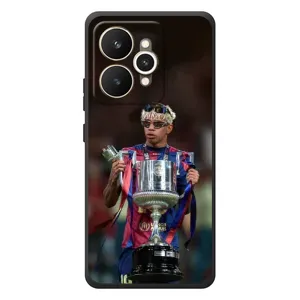 Чехол с футболистом Ламин Ямаль Realme 15