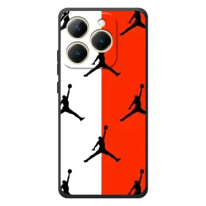 Чохли для RealMe 15T - з картинкою JORDAN (AlphaPrint) (Лого Джордан)