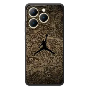 Чохли для RealMe 15T - з картинкою JORDAN (AlphaPrint) (Logo Jordan)