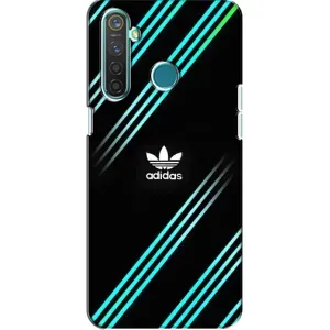 Чехлы Адидас для Realme 5 Pro (AlphaPrint) (Адидас с полосами)