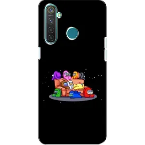 Чехол Амонг Ас для Realme 5 Pro (AlphaPrint) (Амонг-ас)
