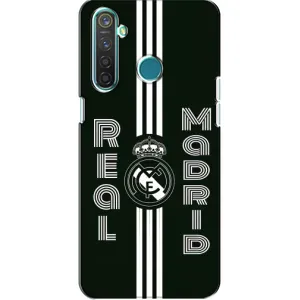 ФК Реал Мадрид чохли для Realme 5 Pro (AlphaPrint) (чорно білий Реал)