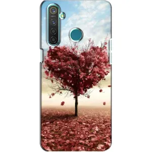 Чехлы для любимой на RealMe 5 Pro (VPrint) (Дерево серце)
