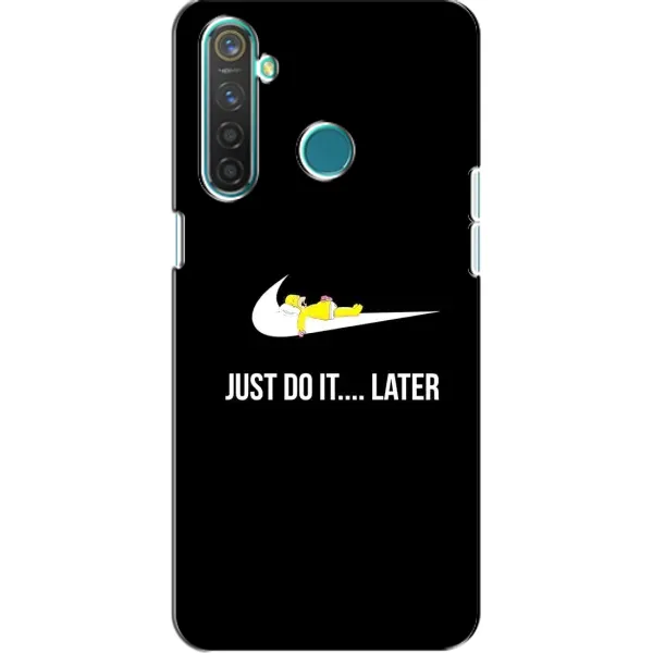 Чохол з принтом «Гомер Later» для Realme 5 Pro