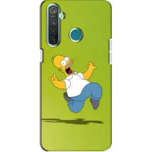Чjхол з Сімпсонами для Realme 5 Pro (VPrint) (Гомер Сімпсон)