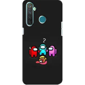 Чехол Амонг Ас для Realme 5 Pro (AlphaPrint) (Импостер)