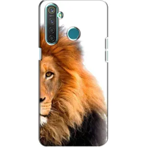 Чохли з картинкою животних Realme 5 Pro (Лев грива)