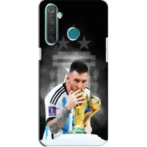 Чохли для Realme 5 Pro (Leo чемпіон) (AlphaPrint) (Мессі Чемпіон)