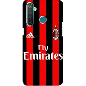 Чохли для Realme 5 Pro (VPrint) - Футбольні клуби (Milan)