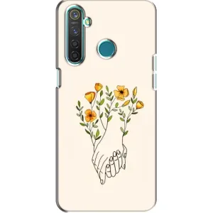Чехлы для любимой на RealMe 5 Pro (VPrint) (Руки любві)