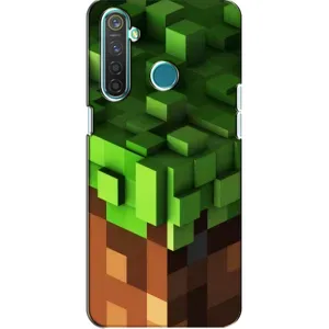 Чохол Майнкрафт на Realme 5 Pro (AlphaPrint) Minecraft