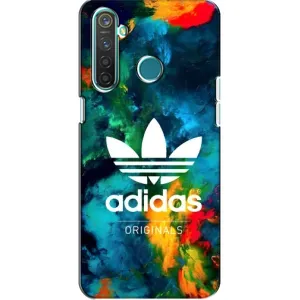 Чехлы Адидас для Realme 5 Pro (AlphaPrint) (Яркий Адидас)