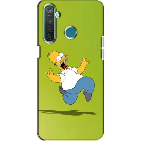 Чехол с принтом «Гомер Симпсон» для Realme 5