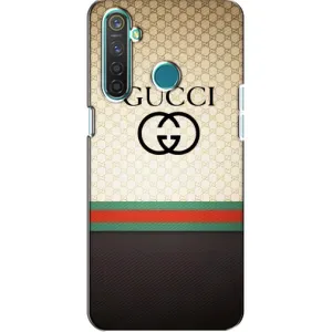 Чехлы ГУЧЧИ для Реалми 5 (AlphaPrint) (GUCCI стиль)
