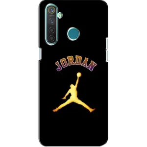 Чехлы для Realme 5 - с картинкой JORDAN (AlphaPrint) (Jordan Gold)