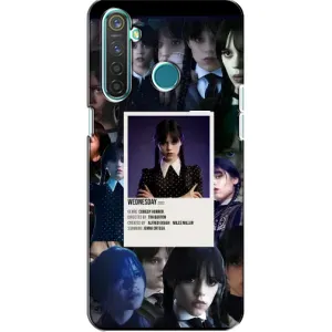 Чохли Венсдей на Realme 5 Уенсдей (AlphaPrint) (колаж Венздей)