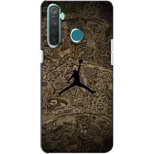Чехлы для Realme 5 - с картинкой JORDAN (AlphaPrint) (Logo Jordan)