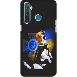 Чохли з картинкою собаки Патрон для Realme 5 (AlphaPrint) (Патрон собачка)