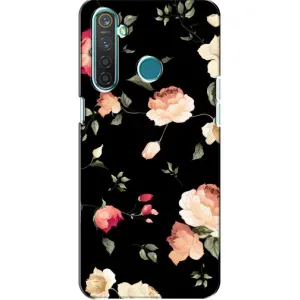 Чохли з квітами для Realme 5 (VPrint) (Трояндочки)