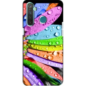 Чехлы (ART) Цветы на Realme 5 (VPrint) (Семиквітка)