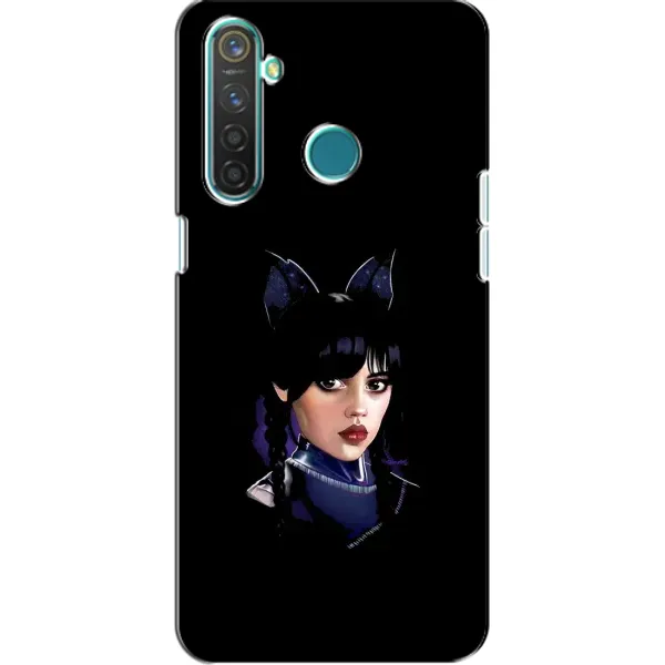 Чехол с принтом «серьезная Уэнздей» для Realme 5