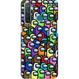 Чехол Амонг Ас для Realme 5 (AlphaPrint)