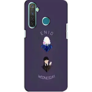 Чохли Венсдей на Realme 5 Уенсдей (AlphaPrint) (Венздей і подруга)
