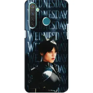 Чохли Венсдей на Realme 5 Уенсдей (AlphaPrint) (Венздей кішка)