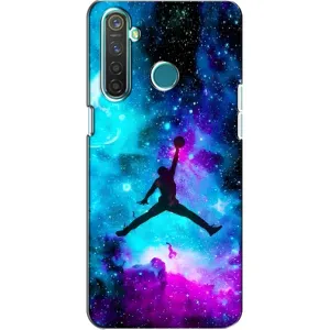 Чехлы для Realme 5 - с картинкой JORDAN (AlphaPrint) (Яркий Джордан)