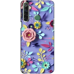 Чохли з квітами для Realme 6i (VPrint) (Дизайн квітів)