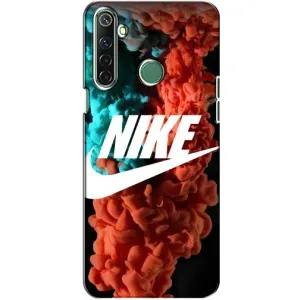 Чохол для Realme 6i - з принтом Найк (AlphaPrint) (Димчастий найк)